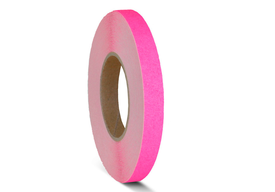m2-csúszásgátló szalag™, jelzőszín, pink, tekercs 19 mm x 18,3 m - 1