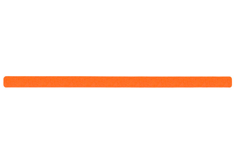 m2-Antirutschbelag™, Signalfarbe, orange,Einzelstreifen, 50 x 1000 mm, VE=10 St