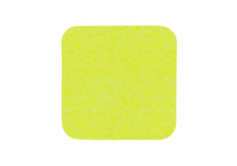 m2-Antirutschbelag™, Signalfarbe, gelb,Einzelstreifen, 140 x 140 mm, VE=10 St