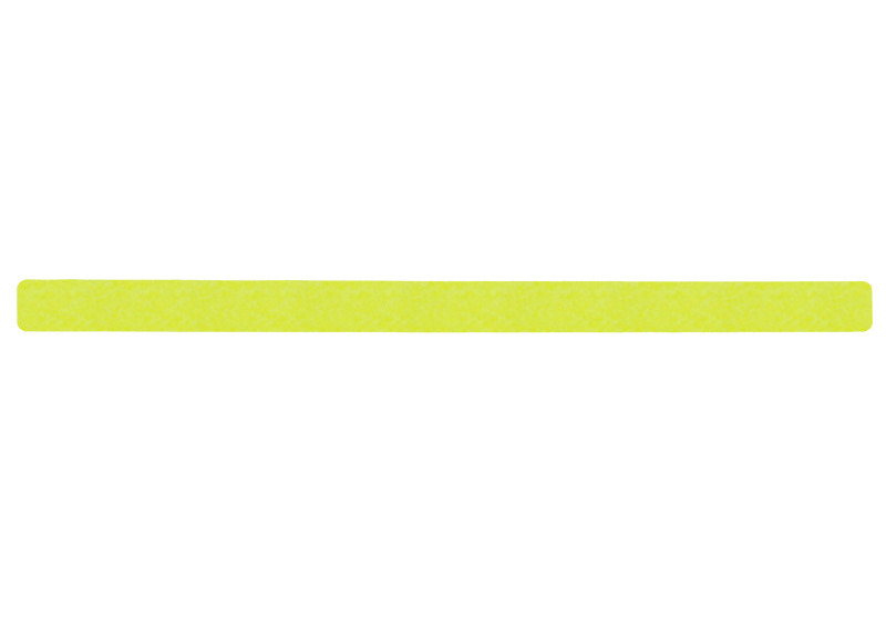 Halkskydd m2™, signalfärg, gul, remsor, 50 x 800 mm, 10 st./förp. - 1