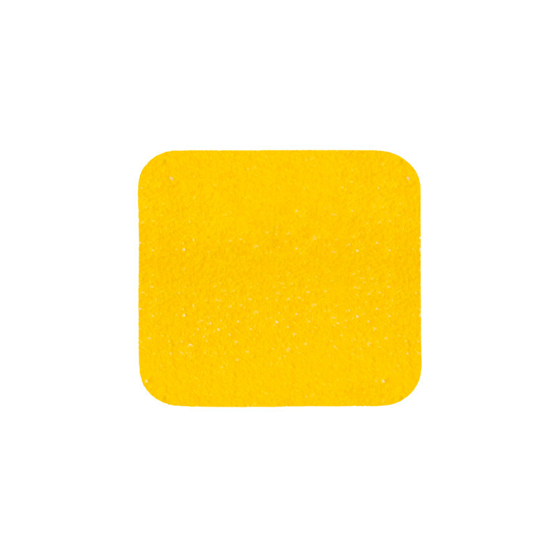 m2-Antislip™, vervormbaar, geel, enkele strook, 140 x 140 mm,PU=10 st. - 1