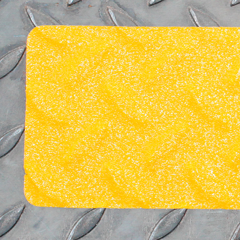m2 antislipbekleding™, vervormbaar, geel, enkele strook, 50 x 650 mm,PU=10 st. - 2