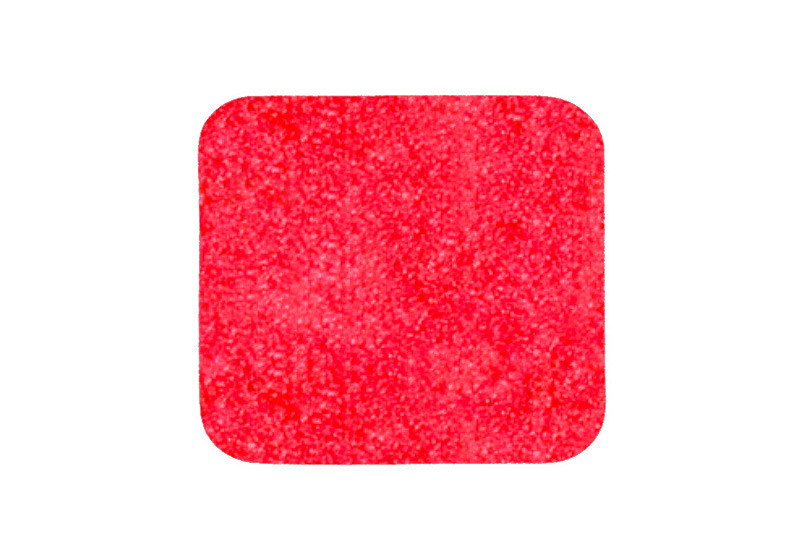 Tapis antidérapant m2, universel, rouge, bandes individuelles, 140 x 140 mm, UV=10 pièces - 1