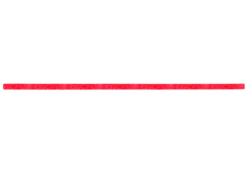 m2-Antirutschbelag™, Universal, rot, Einzelstreifen, 25 x 1000 mm, VE=10 St - 1