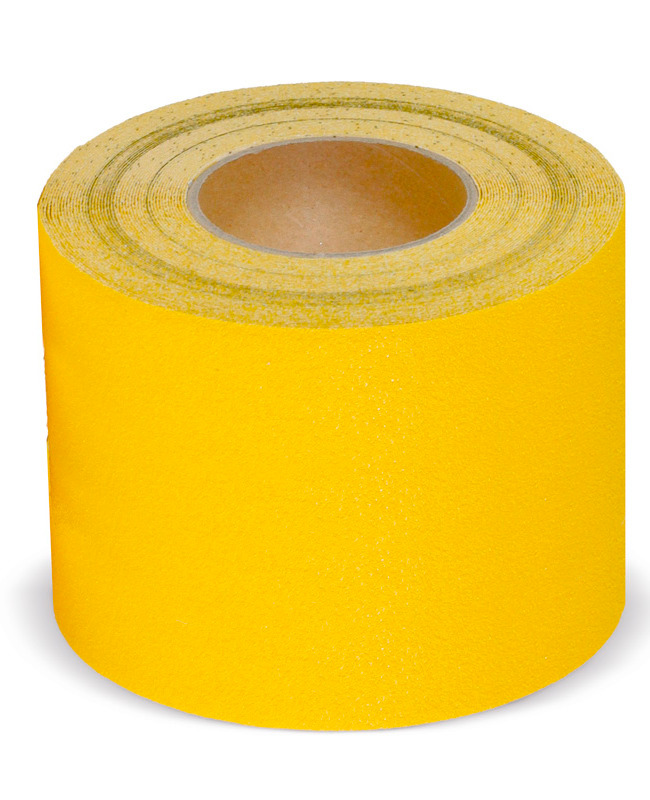 Rivestimento antiscivolo m2™, Universal, giallo, rotolo 150 mm x 18,3 m - 1