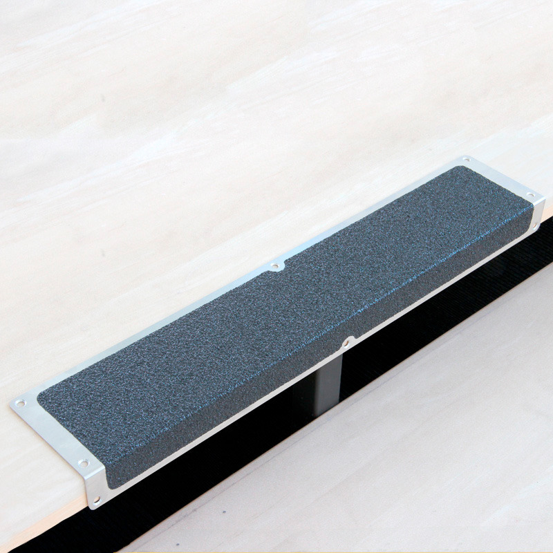 Anti-slip edge profile, aluminium m2, extra strong, black, W 635 mm - 1