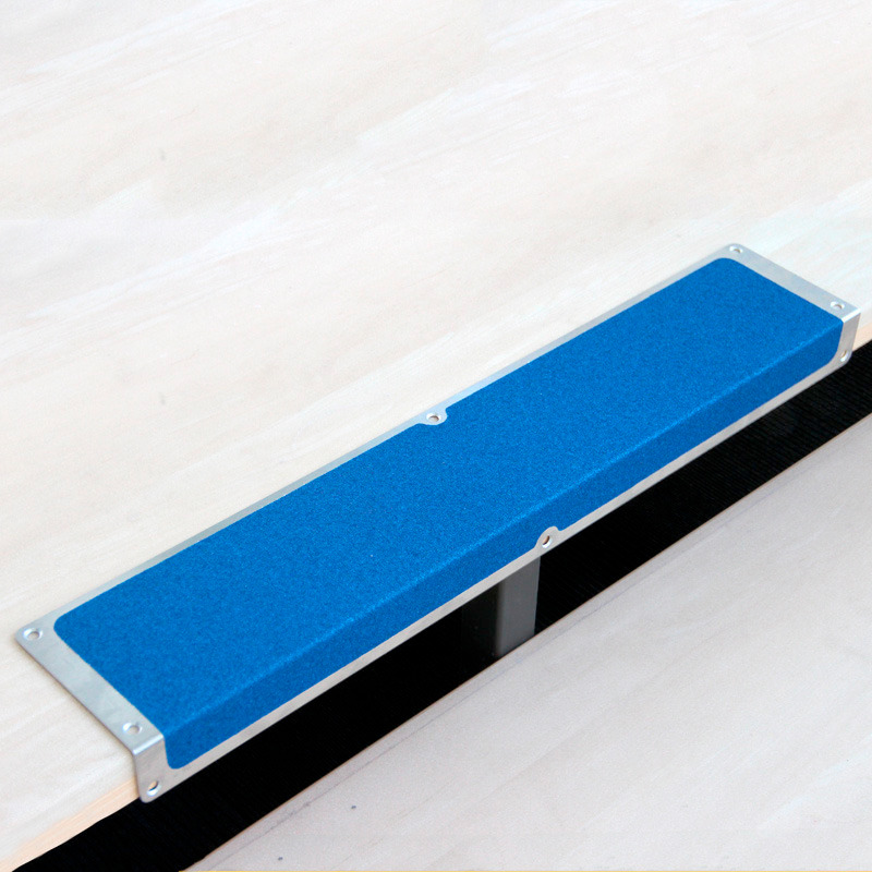 Protiskluzový nášlapný profil, aluminium m2, univerzální, modrý, š 1000 mm - 1