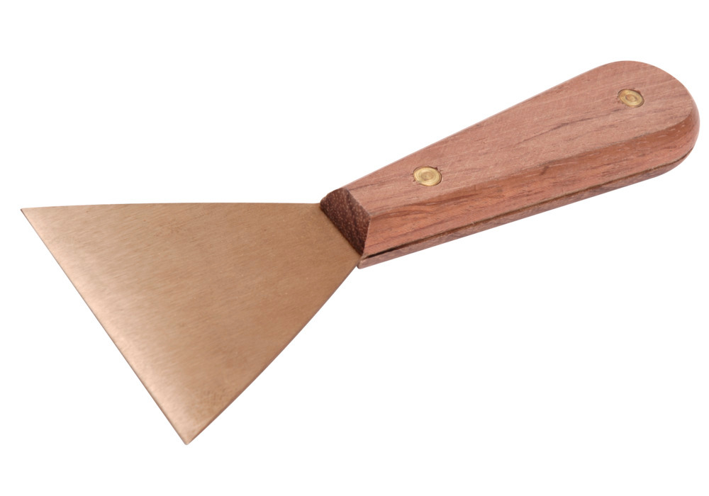 Festékkaparó spatula, 78 mm, réz-berillium, szikramentes, robbanásveszélyes zónákhoz - 1