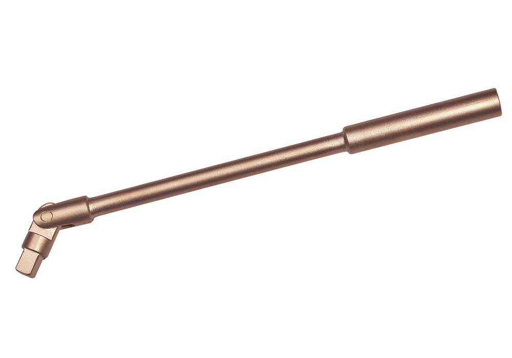 Pega articulada de 380 mm de 1/2", bronze especial antifaiscante, para zonas ATEX - 1