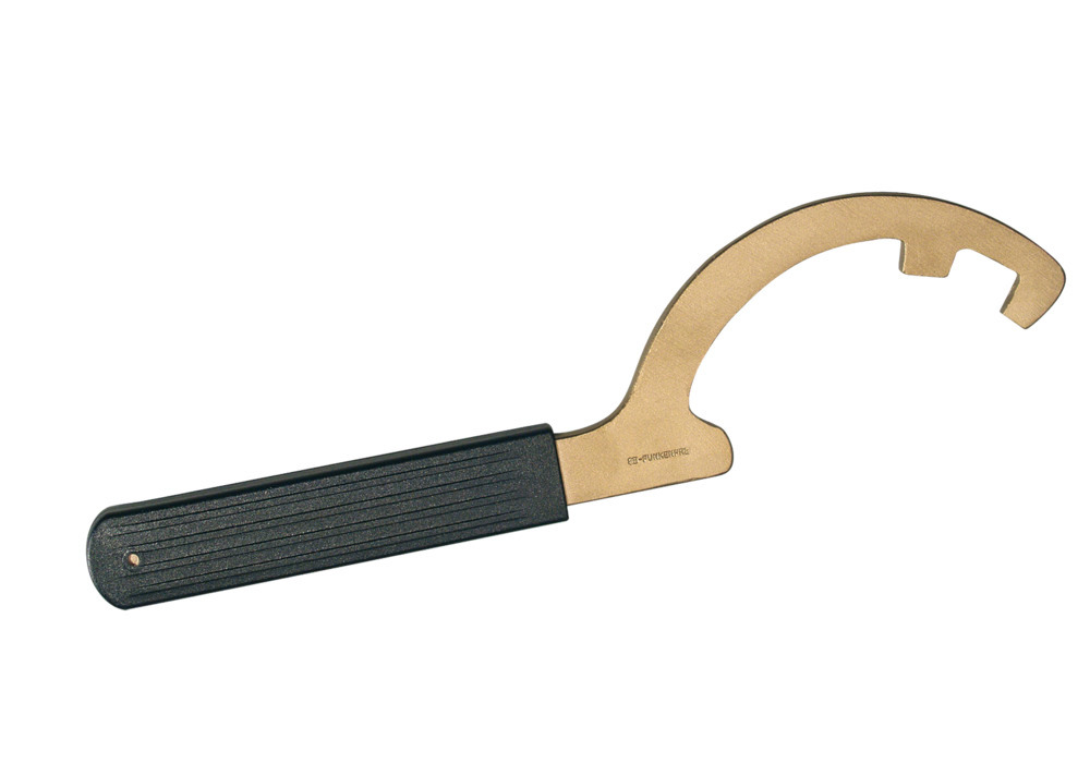 Hákový spojkový klíč B-C, z bronzu, nejiskřivý, pro použití v Ex oblasti - 1