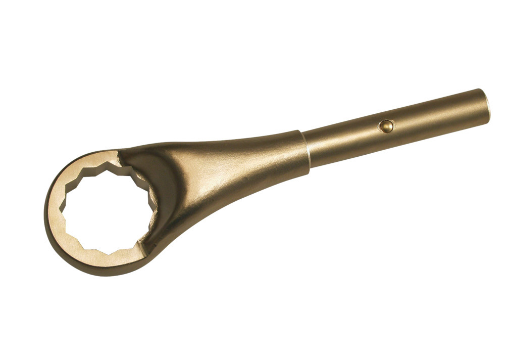 Llave de argolla, 82 mm, bronce especial sin chispas, para zonas ATEX - 1