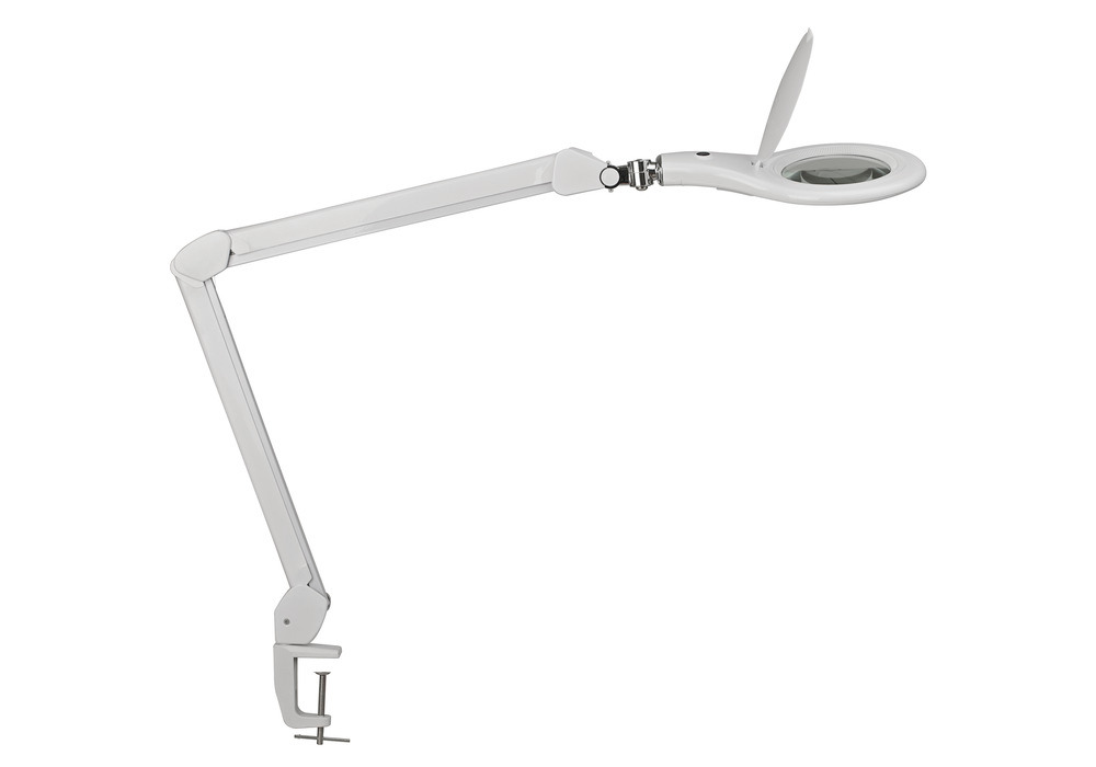 Lampa LED z lupą Makro, biała - 1