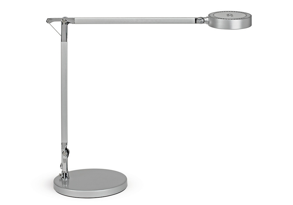 Lampa stołowa LED Pollux, srebrna