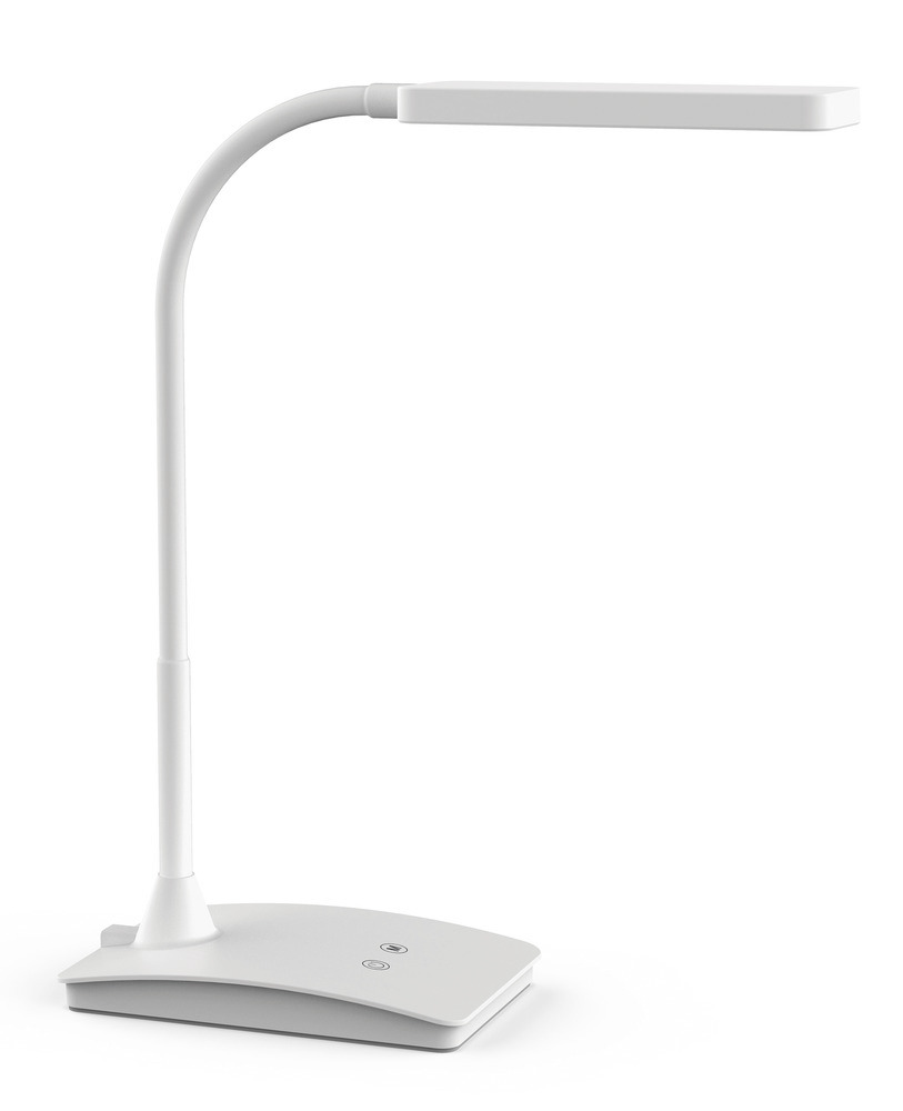 Lampa stołowa LED Rhea, biała