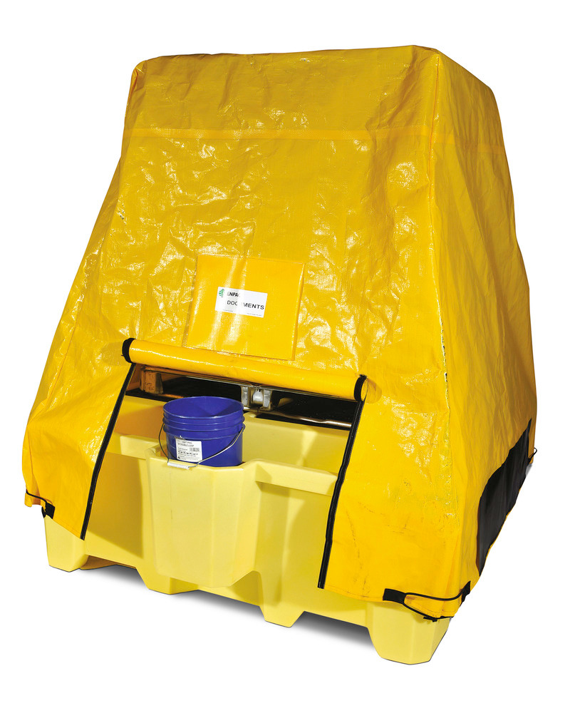 Tarp Cover for Poly IBC Sump with Dispensing Well - 5469-TARP - 1