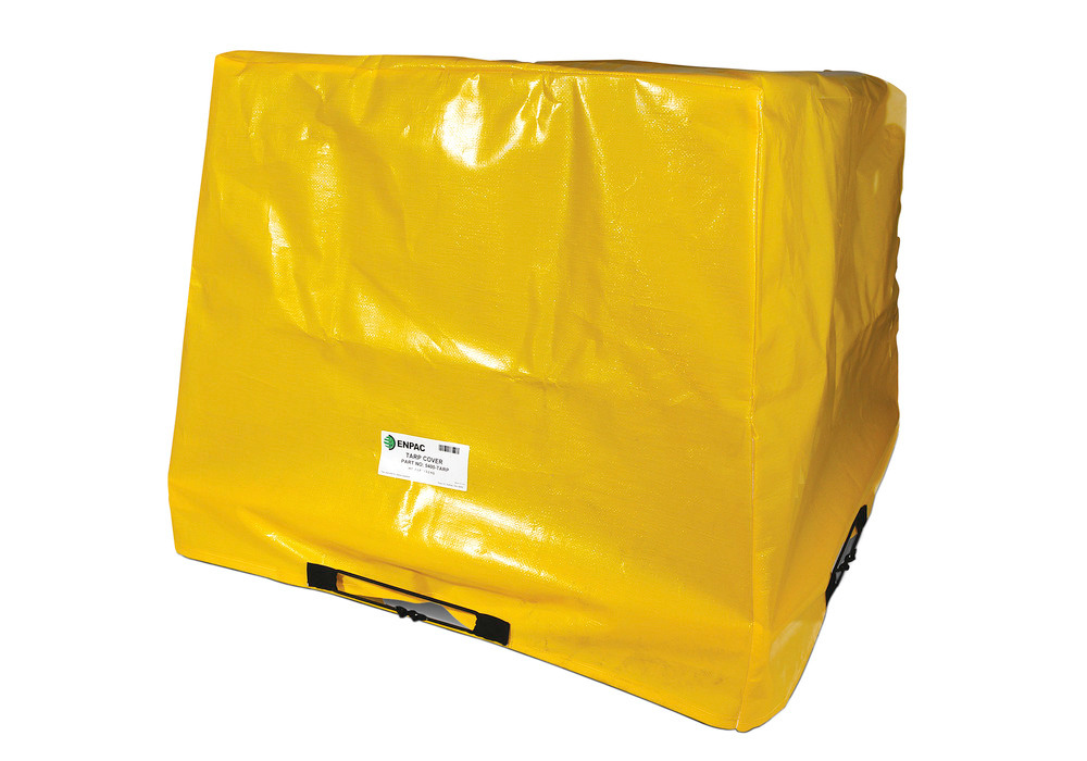 Tarp Cover for 2-Drum Workstations - Poly Construction - 5117-TARP - 1