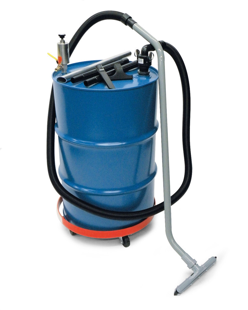 Reversible Drum Vacuum - 55 Gallons - No Electricity - No Moving Parts - CE Certified - 1