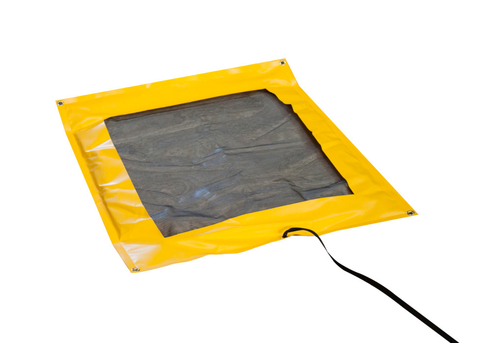 Tabuleiro dobrável reutilizável com almofadas absorventes cambiáveis, 510 x 510 mm, 4 L - 1