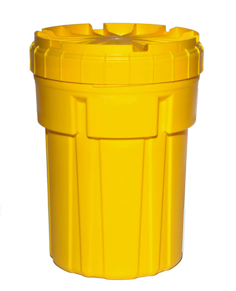 Veiligheidsvat van polyethyleen (PE), met UN-toelating en schroefdop, inhoud 114 liter - 1