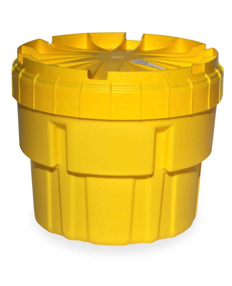 Drum overpack in polyethylene (PE), with UN approval and screw lid, 76 litre volume - 1