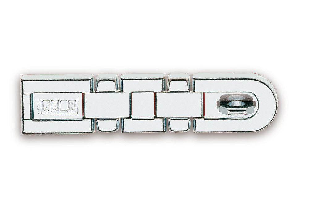 BURG-WÄCHTER chiavistello PL 2, in acciaio fucinato, resistente alla corrosione, confez. = 5 pezzi - 1