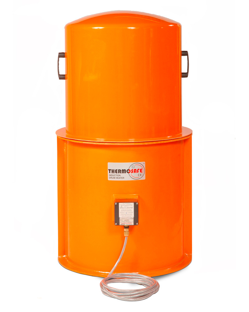Drum Induction Heater - fits to 55 Gallon Drums or smaller ones - Thermosafe Type A - 1500 Watt - 2
