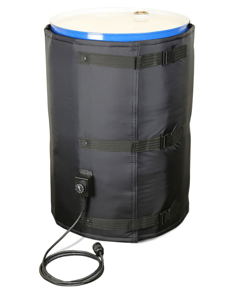 Drum Heater Jacket - for 55 Gallon Drum - Ordinary Location - 0-90°C Thermostat  - 120V - 800 Watt - 2