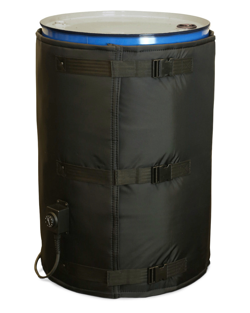 Drum Heater Jacket - for 55 Gallon Drum - Ordinary Location - 0-90°C Thermostat  - 120V - 600 Watt - 2