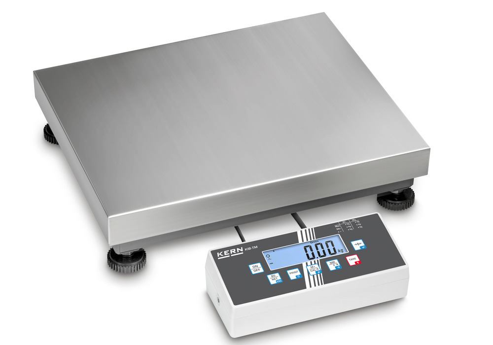 KERN two-range platform scale IOC, IP 65, verifiable, to 30 kg, weighing plate 400 x 300 mm - 1