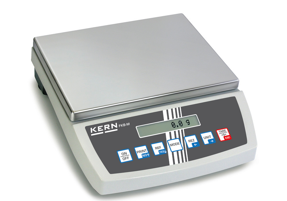 Balance de table KERN FKB Premium, jusqu’à 16 kg, d = 0,05 g