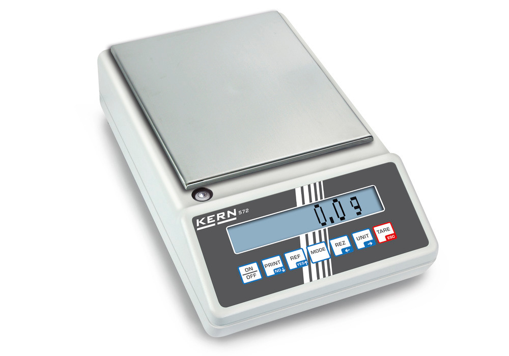 KERN industrial and precision balance 572, up to 6.5 kg - 1