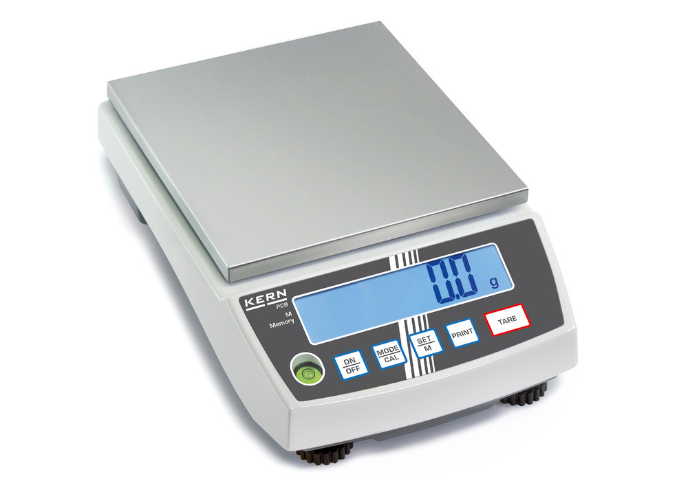 KERN laboratorní přesná váha PCB, rozsah vážení až 200 g, rozlišení 0,01 g - 1