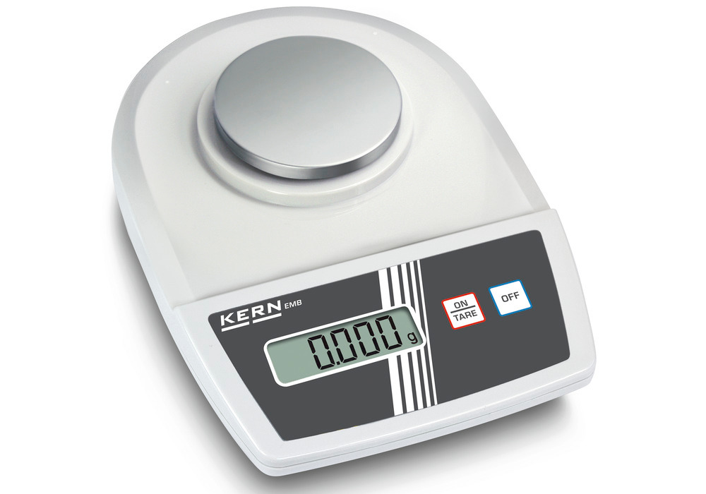 KERN laboratorní přesná váha EMB, rozsah vážení až 200 g, rozlišení 0,01 g - 1