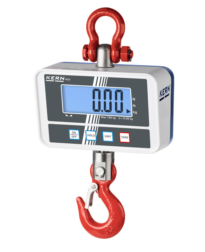 KERN premium two-range hanging scale HCD, up to 150 kg - 1