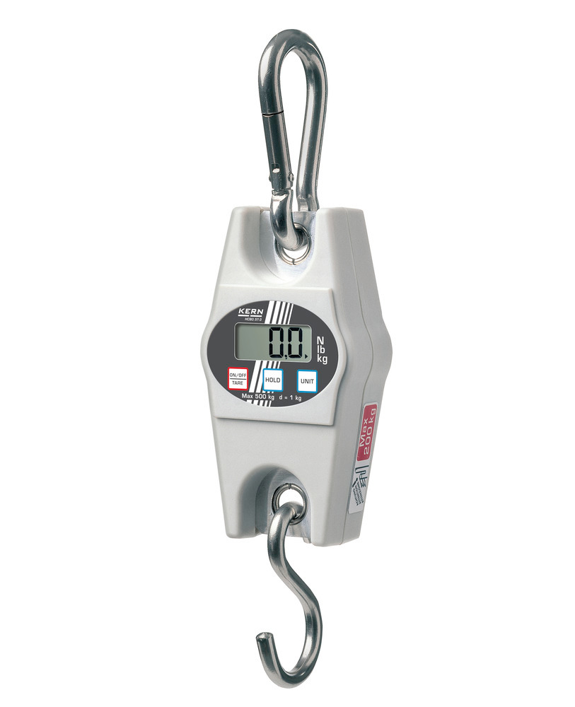 KERN hanging scale HCB, up to 500 kg, d = 1 kg - 1