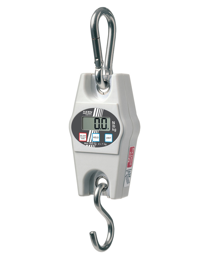 KERN hanging scale HCB, up to 200 kg, d = 500 g - 1