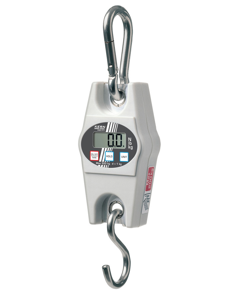 KERN hanging scale HCB, up to 20 kg, d = 10 g - 1