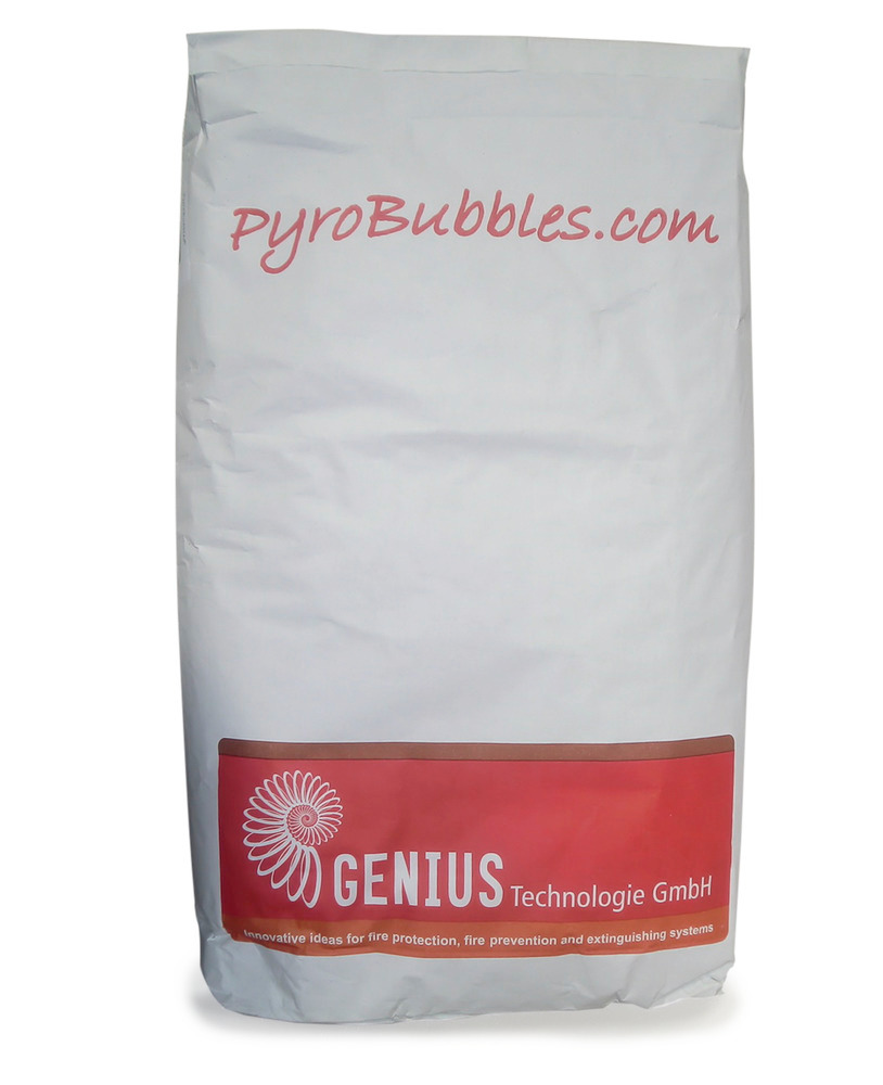 Pyrobubbles® Premium, i papirsæk, 12,5 kg, til emballagegruppe I, stålbeholder - 1