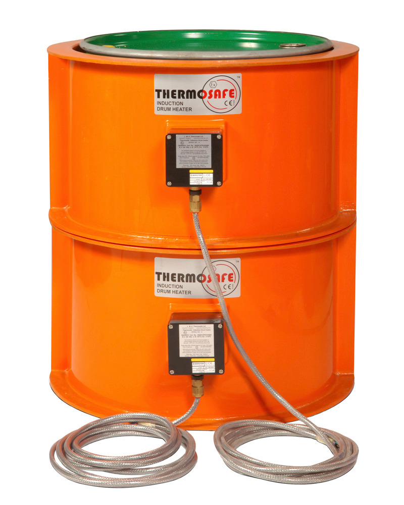 Drum Induction Heater - fits to 55 Gallon Drums or smaller ones - Thermosafe Type A - 1500 Watt - 4
