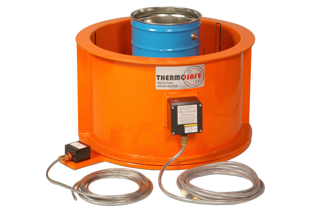 Drum Induction Heater - fits to 55 Gallon Drums or smaller ones - Thermosafe Type A - 1500 Watt - 3