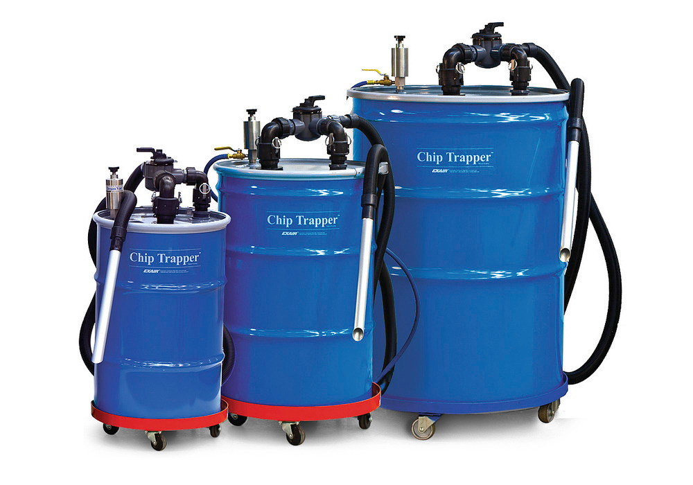 Chip Trapper - 55 Gallon - Stainless Steel Pump - Auto Safety Shut Off - Recycles Coolants - 2