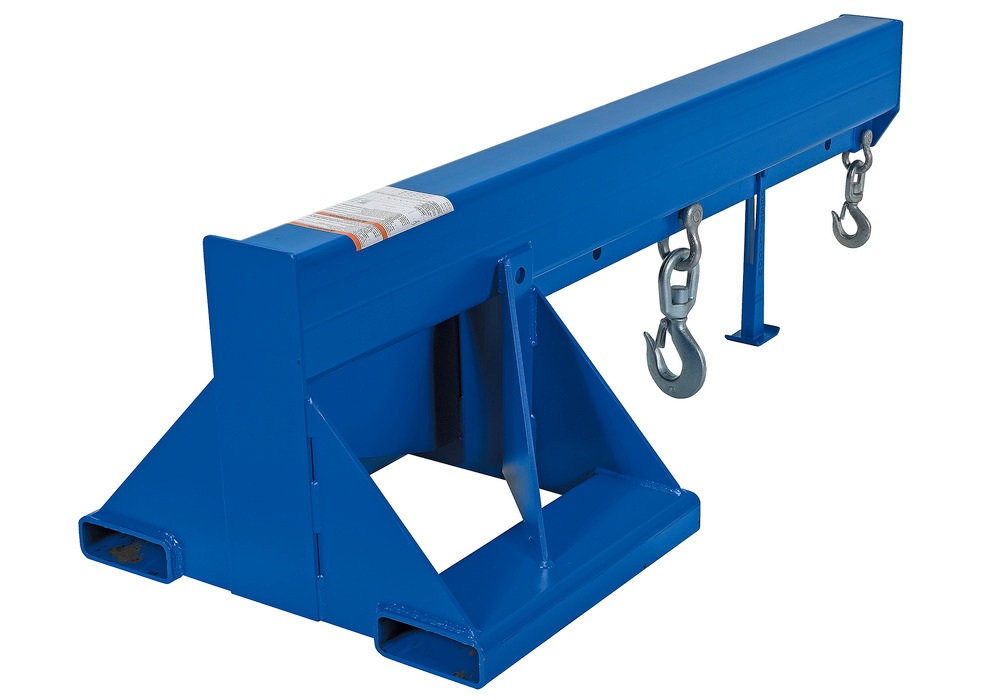 Non-Telescoping Lift Boom - 4K Load Capacity - 36 In Fork - Steel Construction - 4