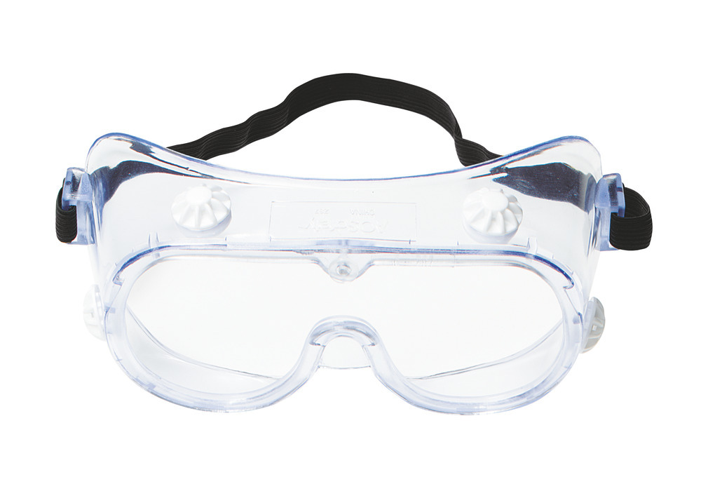 Splash Goggles - Clear -3M - Lightweight Design - Polycarbonate Lens - Absorbs 99.9% UV - 1