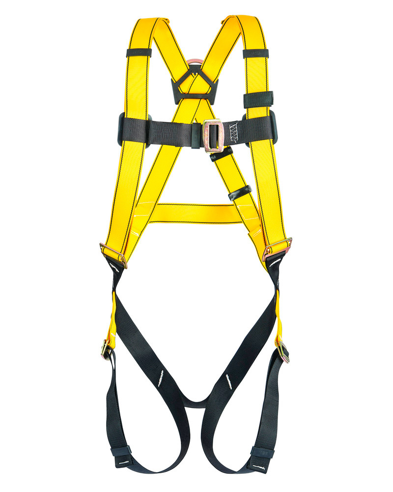 MSA Workman Full-Body Harnesses w/back D-ring & tongue-buckle legs - XL - 1