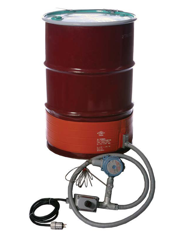 Strip Heater  - Explosion - for  Steel Drum, 55 Gallon - 120V - T4A Environment - DHCX151300T4A - 1