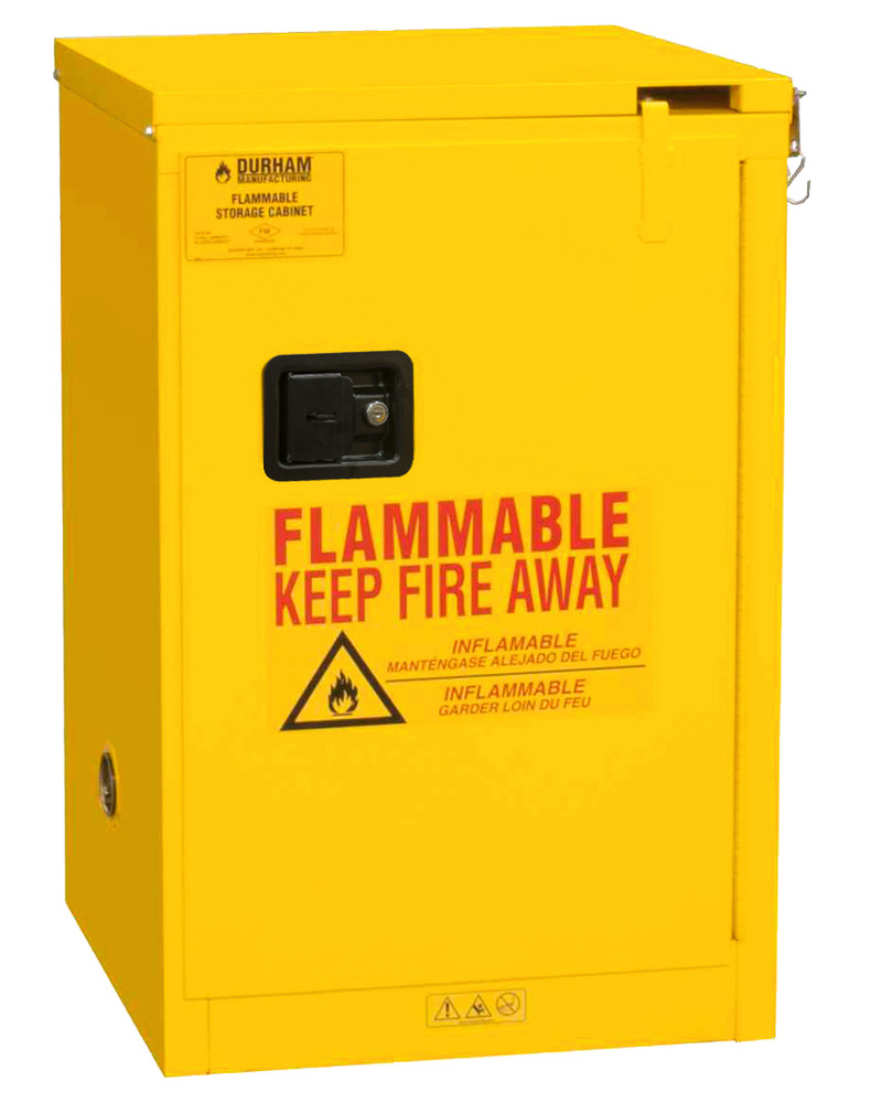 Flammable Safety Cabinet - 4 Gallon - Countertop -  FM Approved - Self Closing Door - 1004S-50 - 1