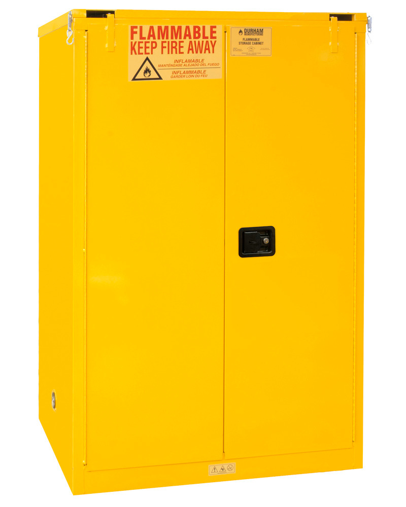 Flammable Safety Cabinet - 90 Gallon - Countertop -  FM Approved - Self Closing Door - 1090S-50 - 1