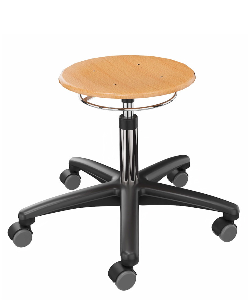 Work stool beech