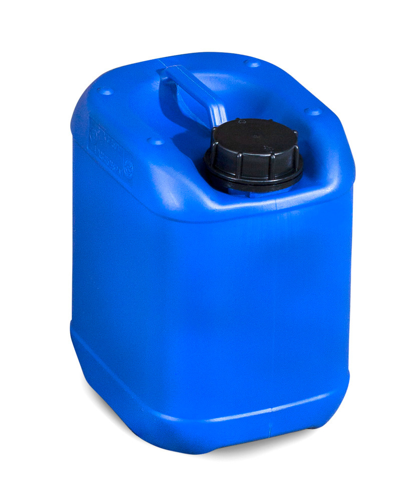 Plastový kanystr z polyethylenu (PE), objem 5 litrů, modrý - 1
