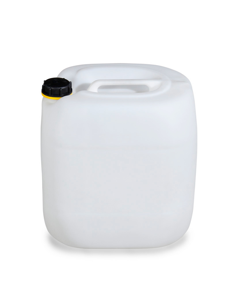 Plastic canister in polyethylene (PE),  30 litre, transparent natural - 3